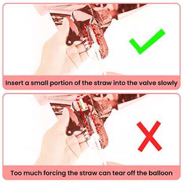 KatchOn, Rose Gold Bride To Be Balloons Set - 16 Inch, Pack of 19 | Bride Balloons, Rose Gold Latex Balloons for Bachelorette Party Decorations, Bridal Shower Decorations | Bride To Be Decorations