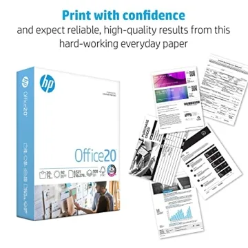 HP Printer Paper 20lb 3 Ream Case 1500 Sheets 92 Bright