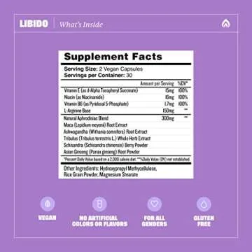 Health by Habit Libido Blend - Natural Aphrodisiac Capsules