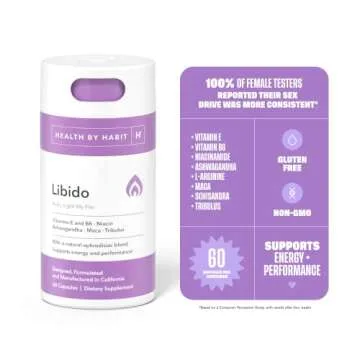Health by Habit Libido Blend - Natural Aphrodisiac Capsules