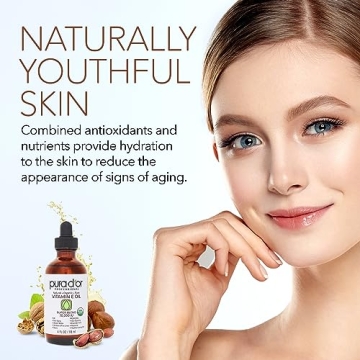 PURA D'OR Vitamin E Oil - Organic Skin & Hair Solution