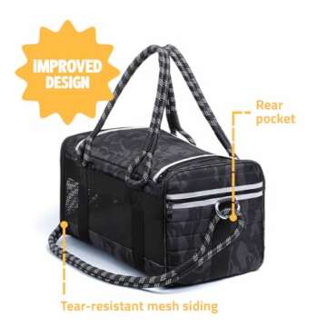 ROVERLUND Pet Carrier - Airline-Compliant & Versatile