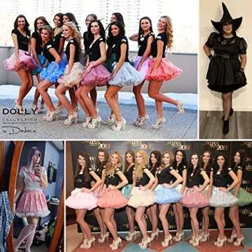 PhilaeEC Women Puffy Skirt - Elegant Tulle Party Skirt