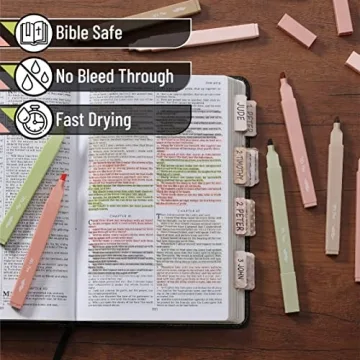 Mr. Pen Aesthetic Highlighters - 8 Pastel Colors, No Bleed