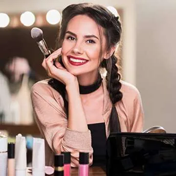 Sadnyy 5 Pieces Mesh Makeup Bag Portable Travel Cosmetic Bag Black Breathable Mesh Zipper Pouch for Home Offices Travel Accessories Organizer(8.3 x 4.7 x 3.1 Inch)