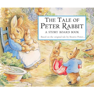 The Tale of Peter Rabbit Story Board Book for Kids