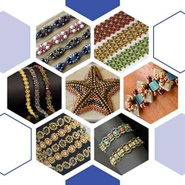 Yholin Glass Seed Beads Supplies Kit,6000pcs 4mm 6/0 Small Craft Seed Beads with Jump Rings Charms Tweezers for Bracelet Necklace Earring Jewelry Making - Matte Metallic Opaque Colors Waist Beads