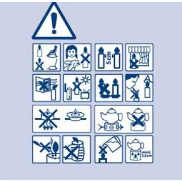 Zion Judaica Tealight Candles 4-4.5 Hour Burn Time