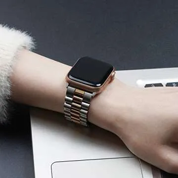 baozai Elegant Apple Watch Band for Women, 42mm - 38mm