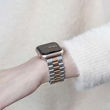 baozai Elegant Apple Watch Band for Women, 42mm - 38mm