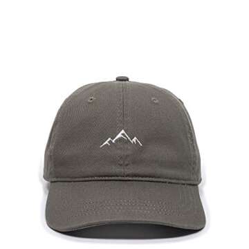Outdoor Cap unisex adult Mountain Dad Hat, Olive, One Size US