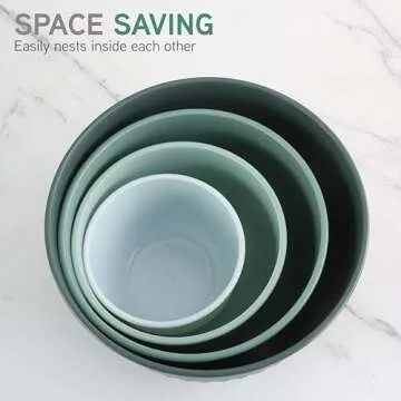 Cook with Color Prep Bowls with Lids - Chic 8-Piece Set