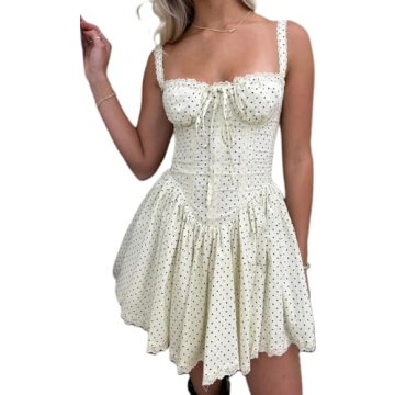 Yiulangde White Graduation Dress - Perfect for Celebrations