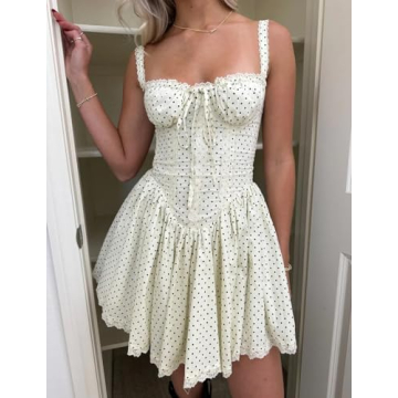 Yiulangde White Graduation Dress for Women - Elegance & Comfort