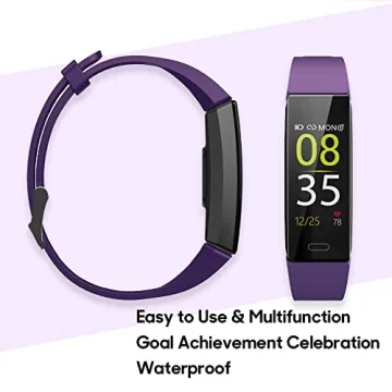 ZURURU Fitness Tracker: Monitor Health & Activity