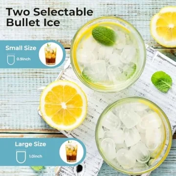 Xbeauty Ice Maker - Fast, Portable, Ideal for Parties