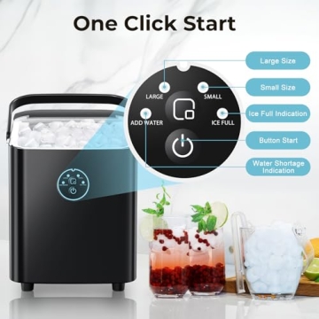Xbeauty Ice Maker - Fast, Portable, Ideal for Parties