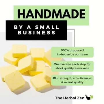 Morning Energy Shower Steamers Aromatherapy with Peppermint and Lemon Essential Oils Shower Bomb Aromatherapy, Spa Day Gifts, Self Care Gift, Birthday Gifts for Women and Men, Shower Bath Bomb