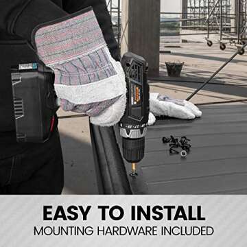 BDK-MT-600A Heavy-Duty Utility Truck Bed Tailgate Mat, 60" x 19.5" – Extra Thick Rubber Cargo Liner for Pickup Trucks with Universal Trim-to-Fit Design - Black