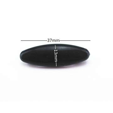 yueton 48pcs Assorted Color Fashion Plastic Scarves Pins