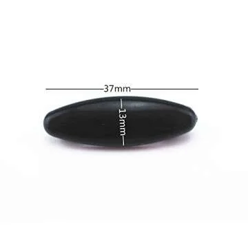 yueton 48pcs Assorted Color Fashion Plastic Scarves Pins