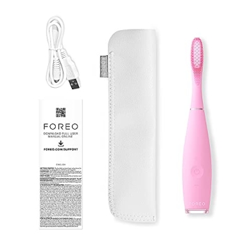 FOREO ISSA 3 Pink Sonic Toothbrush with Long Battery Life