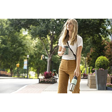 CamelBak MultiBev Water Bottle & Travel Cup – Vacuum Insulated Stainless Steel – Navy – 22oz bottle & 16oz cup