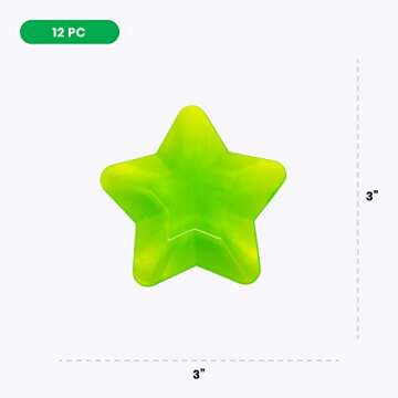 Boley Dive Gems Swim Toys - 12 Pack Pool Diving Toys for Kids - Sinking Swimming Pool & Bath Toys for Toddlers, Water Games - Includes Sea Shells, Stars, Circles & Rectangles