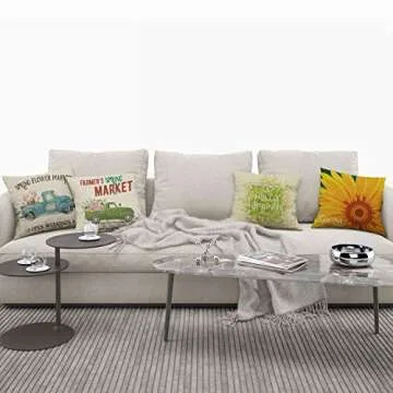 Stylish Spring Flower Pillow Cover for Any Space