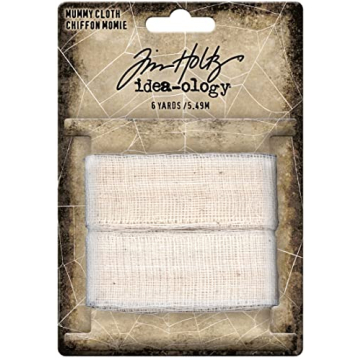 Tim Holtz Mummy Cloth for Creative Halloween Projects