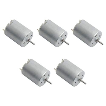 DC Motor 3V-12V 280 Micro Motor for DIY Projects (Pack of 5)