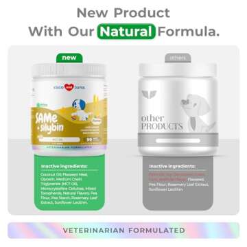 SAMe & Silybin Dog Liver Supplements - Brain Health Chews