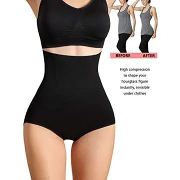 iloveSIA High-Waisted Shapewear 3-Pack for New Moms