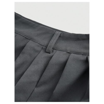 Milumia Women's Pleated A Line Bubble Skirt for Stylish Comfort