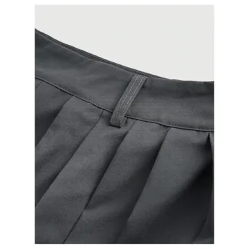 Milumia Women's Pleated A Line Bubble Skirt for Stylish Comfort