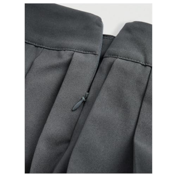 Milumia Women's Pleated A Line Bubble Skirt for Stylish Comfort