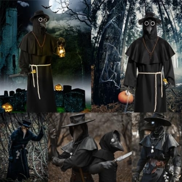 Plague Doctor Costume for Adults - Halloween Ready!