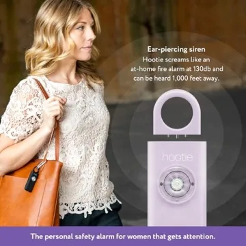 Hootie Personal Safety Alarm - Keychain Self Defense Device