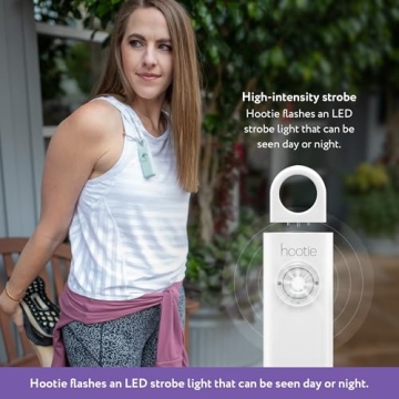 Hootie Personal Safety Alarm - Keychain Self Defense Device