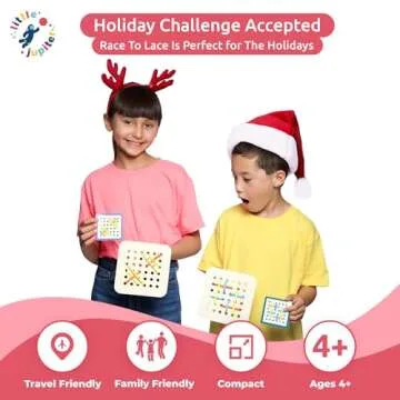 Race To Lace - Perfect Home or Travel Games for Kids and Adults - Ideal for 8-12 Years old - Solo or...