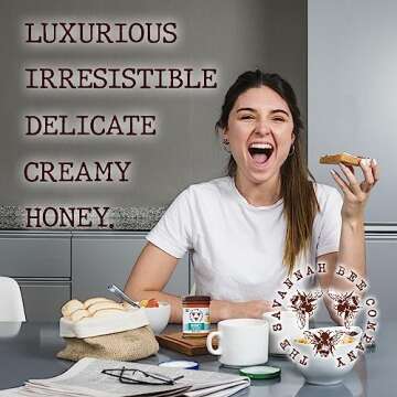 Savannah Bee Company Honey - Pure, Natural, Raw Honey