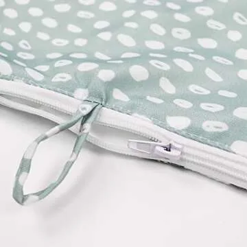 High Chair Cushion, for IKEA High Chair Cushion, Cushion High Chair, for IKEA Highchair Cushion for IKEA Antilop Highchair, Built-in Inflatable Cushion, Baby Sitting More Comfortable (Fresh Leaf)