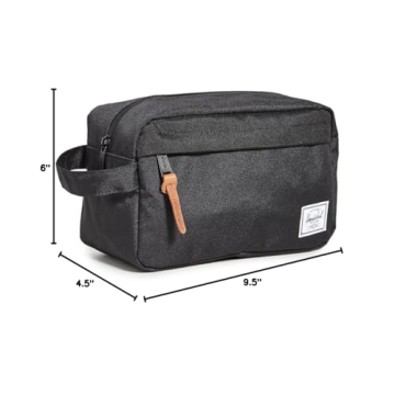 Herschel Chapter Toiletry Kit, Black I, Classic 5L