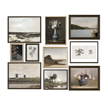 Vintage Farmhouse Wall Art - Set of 10 Gallery Prints