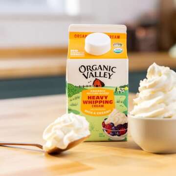 Organic Valley, Cream Heavy Whipping Ultra-Pasturized Organic, 16 Fl Oz