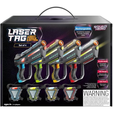 Rechargeable Laser Tag Blasters & Vest Set