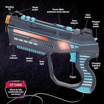 Rechargeable Laser Tag Blasters & Vest Set