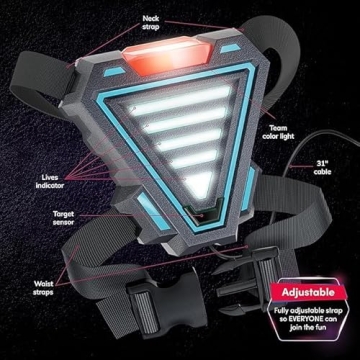 Rechargeable Laser Tag Blasters & Vest Set