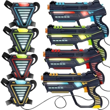 Rechargeable Laser Tag Blasters & Vest Set