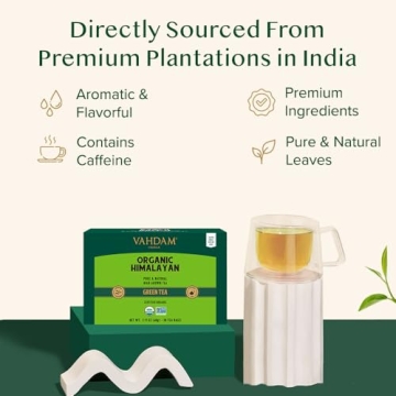 Organic Himalayan Green Tea 30 Count | Ethically Sourced and Smooth